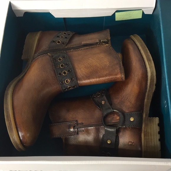 Roan Bed Stu Women’s Faira Tan Crust Gearshift Boot Size 7.5 Like-NEW Condition - Picture 7 of 10